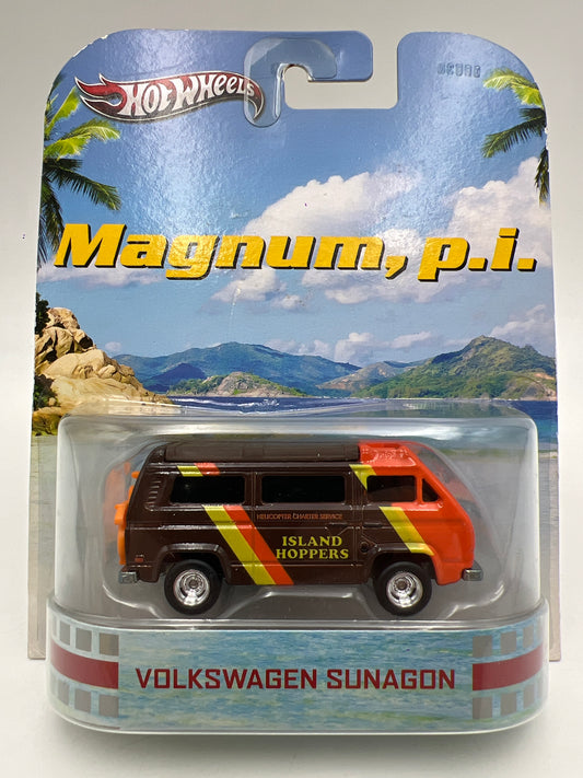 Hot Wheels Retro Entertainment Magnum PI Volkswagen Sunagon W/Protector 1