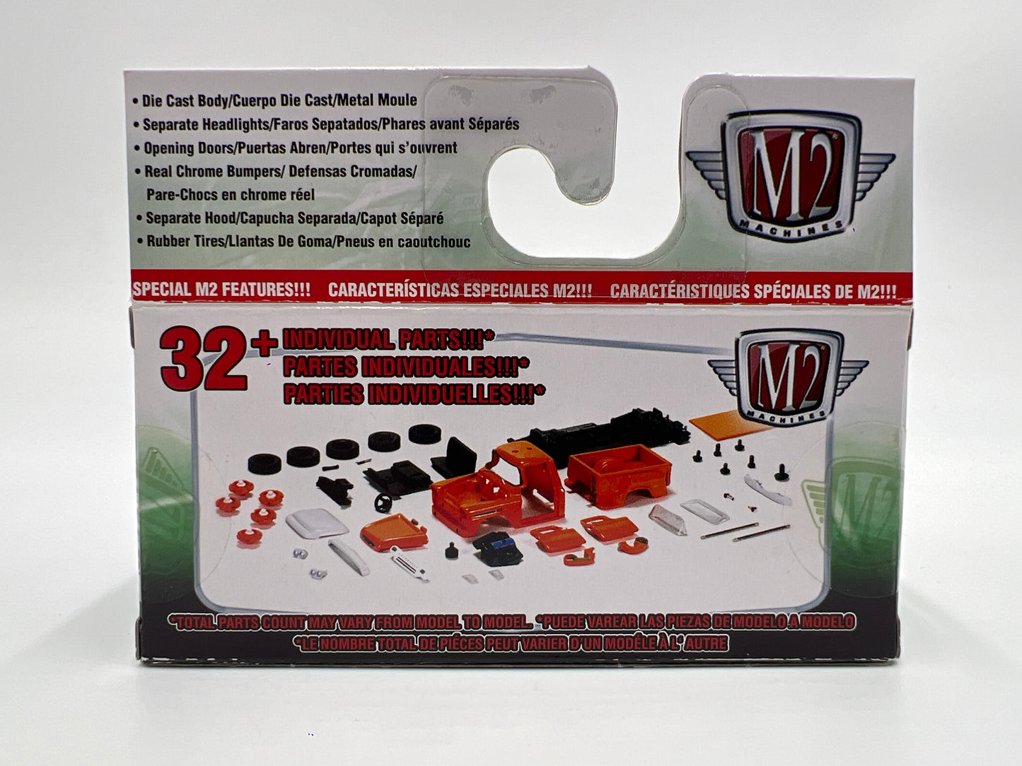 M2 Machines Auto-Trucks 1958 GMC Fleet Option Truck Blue R42 Cracked Case