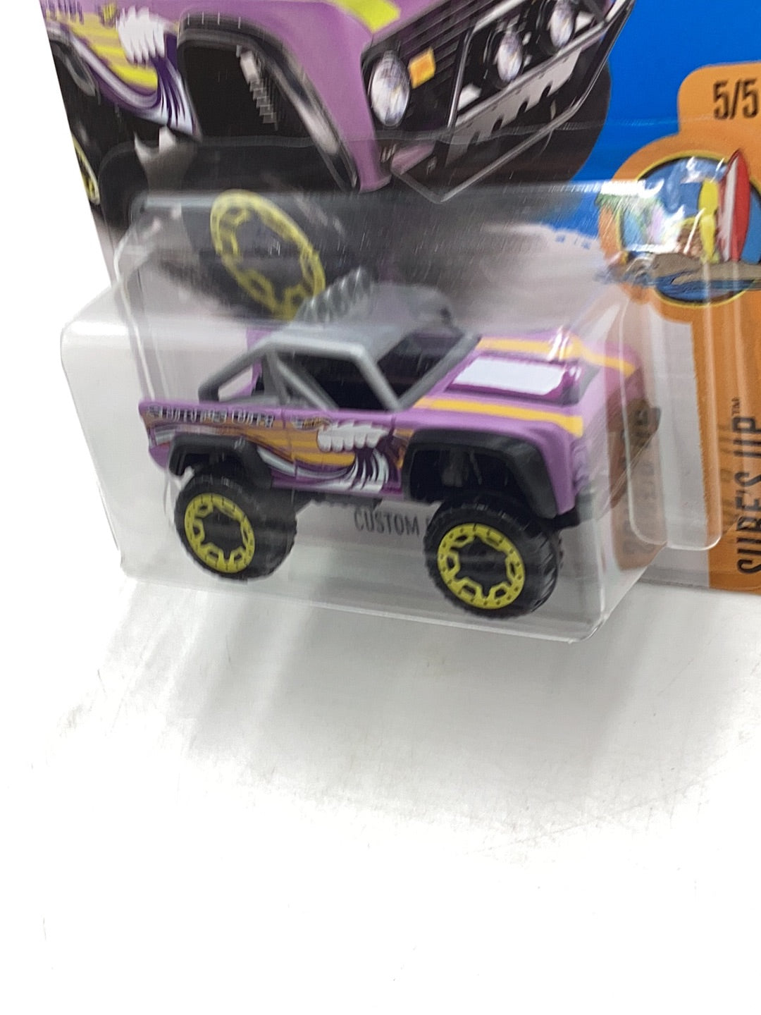 2017 Hot Wheels #291 Custom Ford Bronco factory sealed sticker 29D