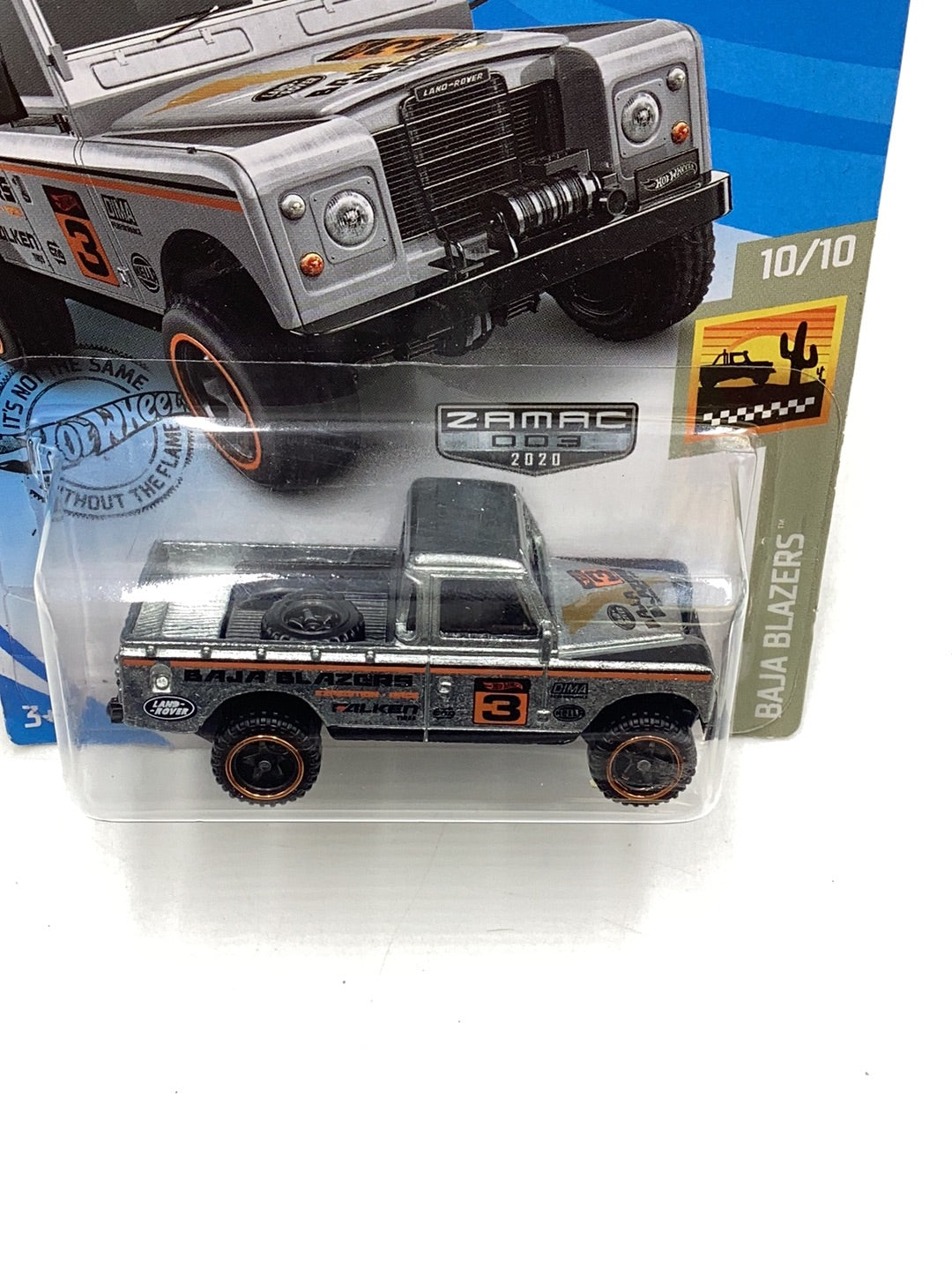 2020 Hot wheels Zamac 003 Land Rover Series III Pickup #3 148C