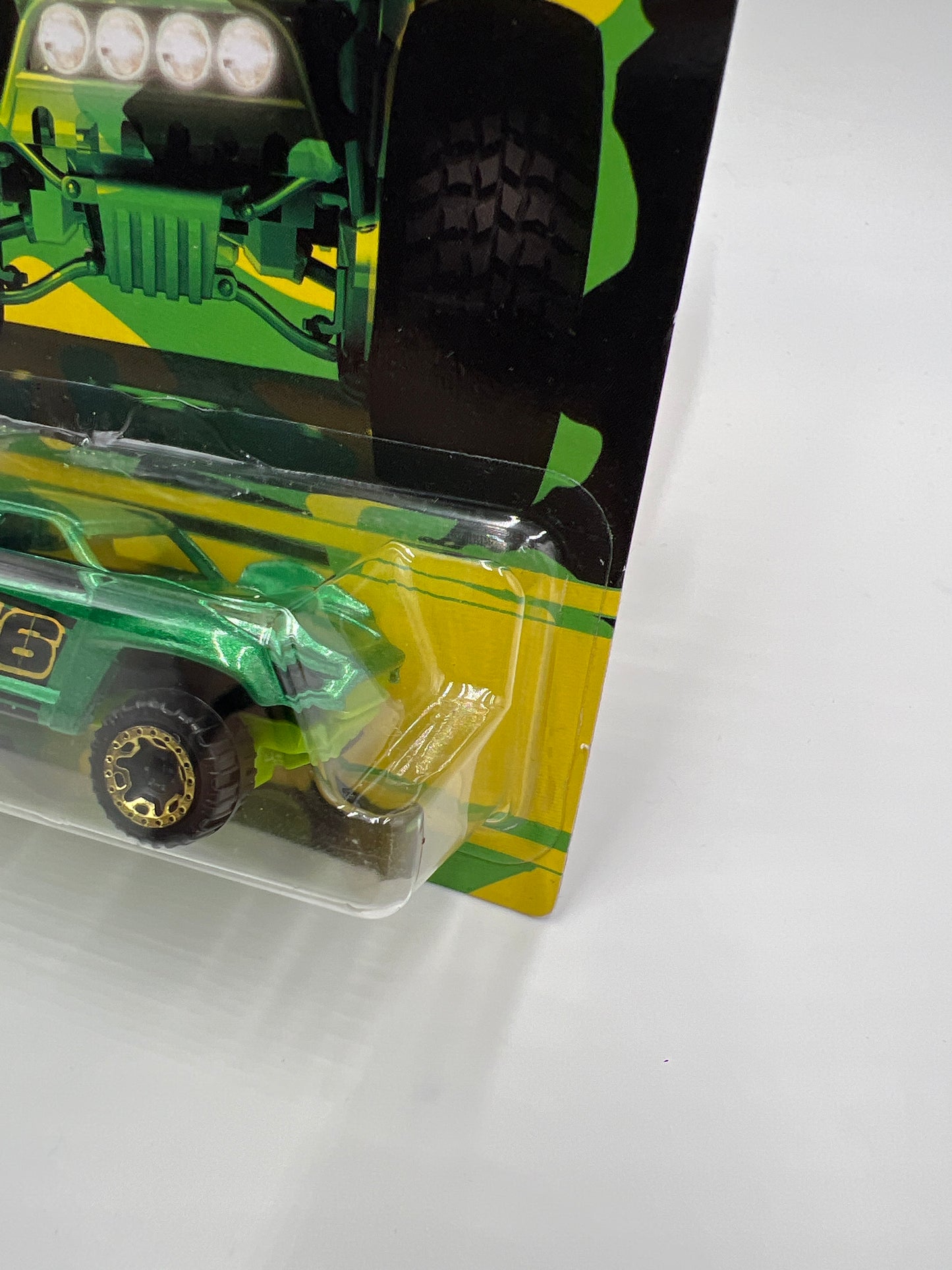Hot Wheels Walmart Camouflage Series #7 Baja Truck Green 161E