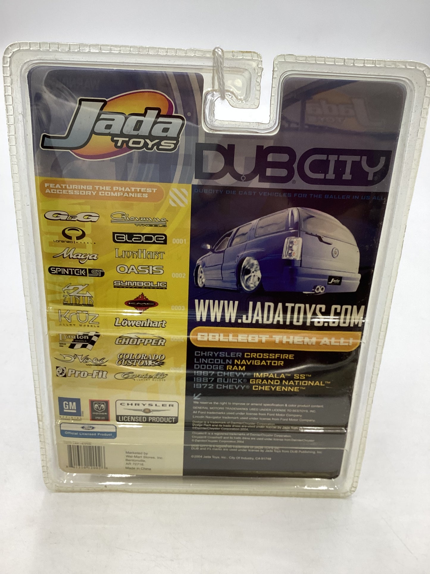 Jada Toys Dub City #069 Chrysler Crossfire Blue 221A