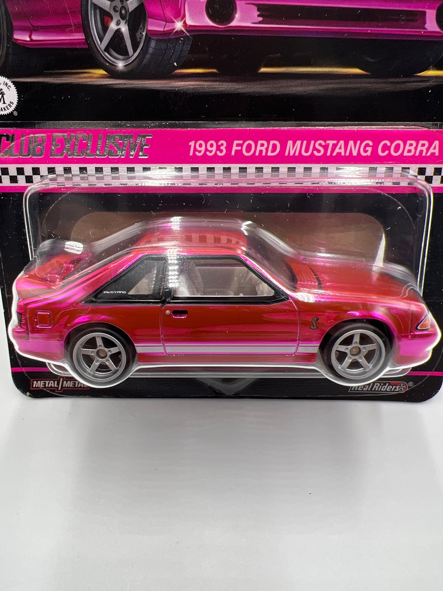 2024 Hot Wheels RLC Club Exclusive Pink 1993 Ford Mustang Cobra W/Protector