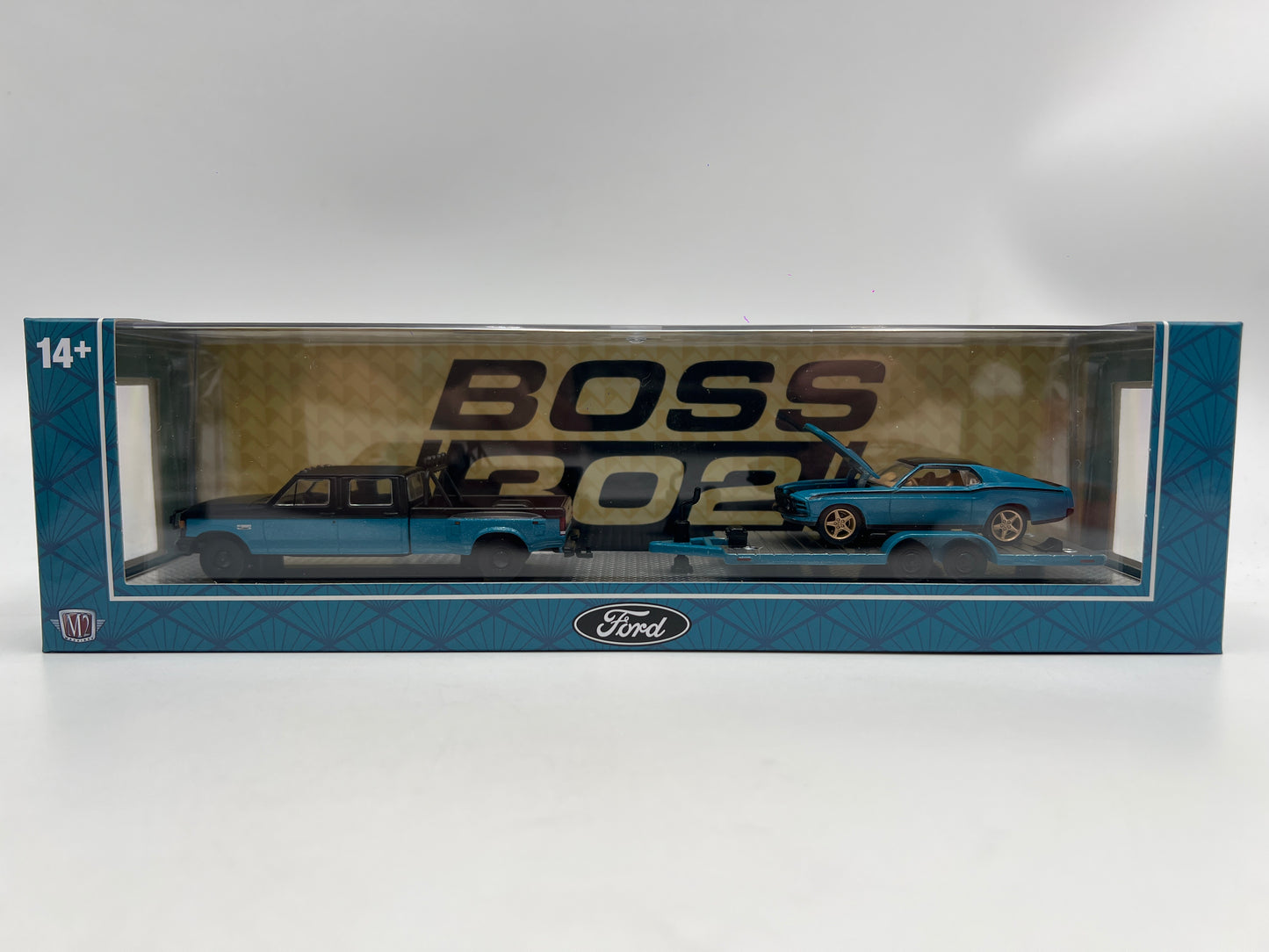 M2 Machines Haulers R99 1970 Ford Mustang Custom & 1990 F-350 Dually