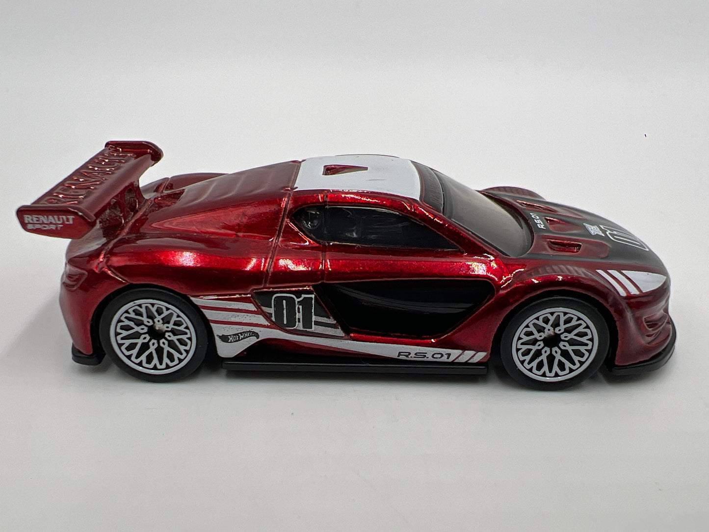 Hot Wheels 1/64 Super Treasure Hunt Renault Sport RS 01 Red Loose