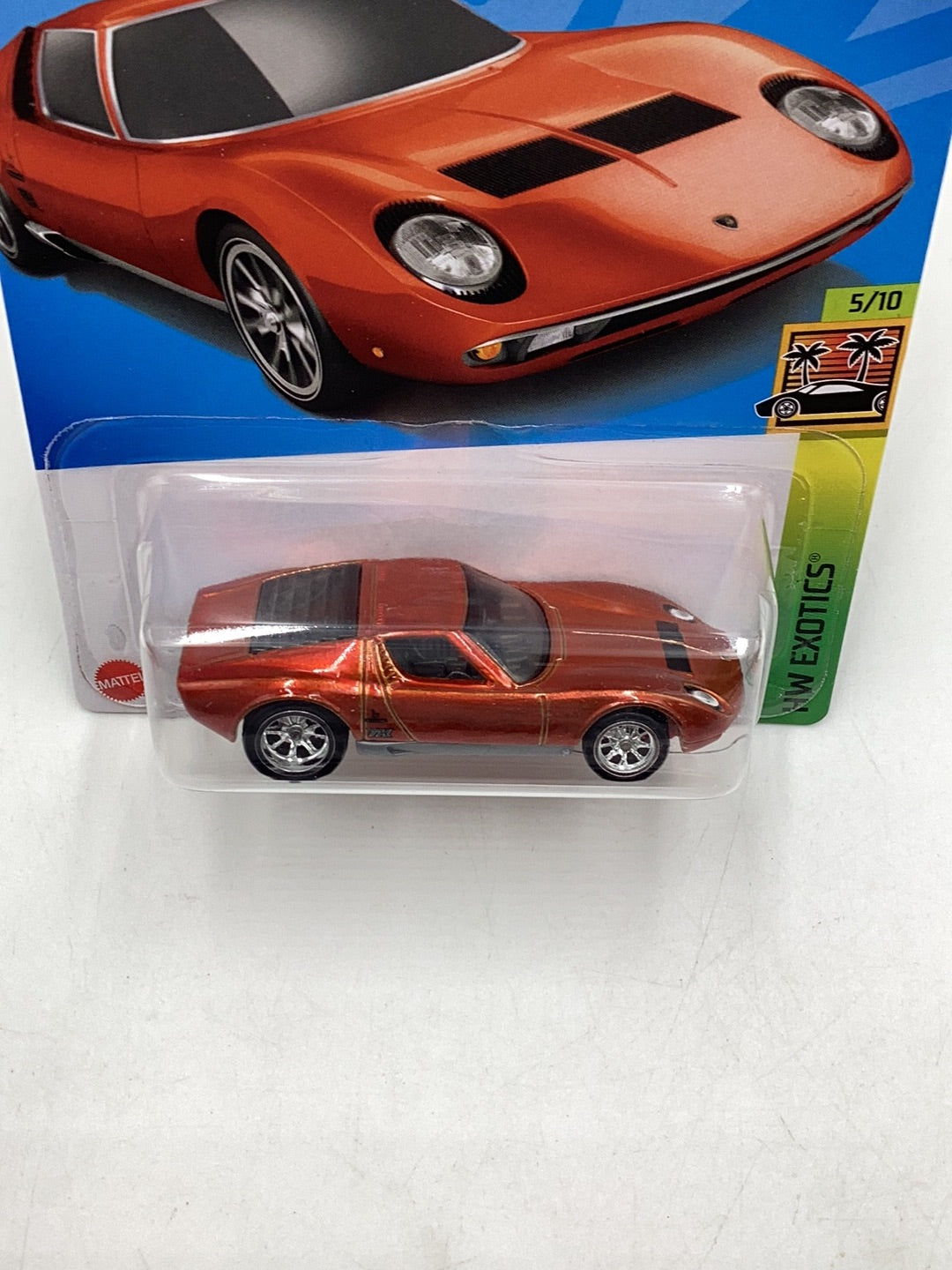 2022  hot wheels super treasure hunt 71 Lamborghini Miura SV W/ Protector