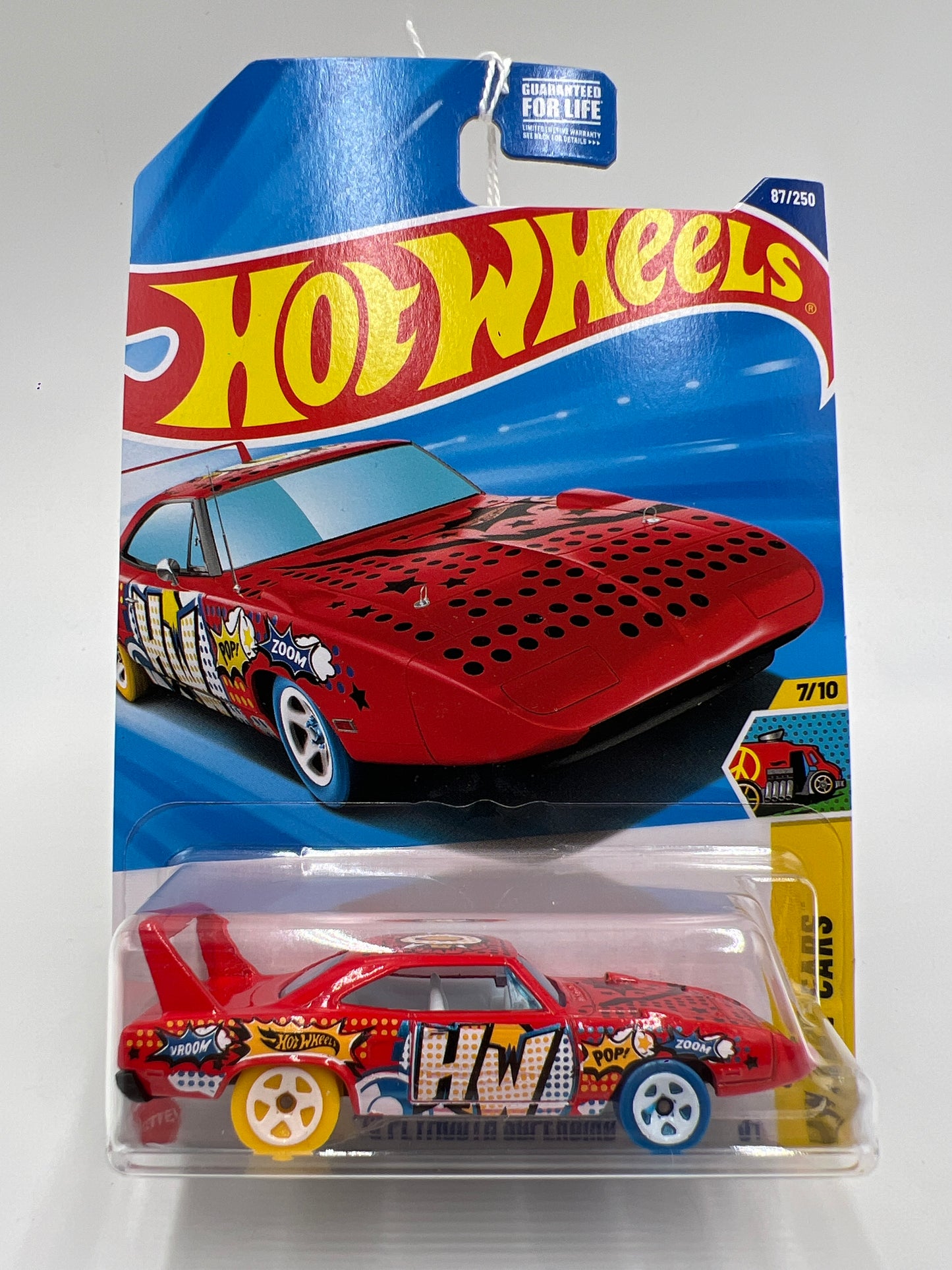 2025 Hot Wheels Art Cars #87 70 Plymouth Superbird Red 58E