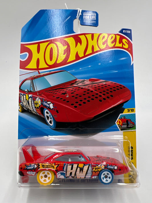 2025 Hot Wheels Art Cars #87 70 Plymouth Superbird Red 58E