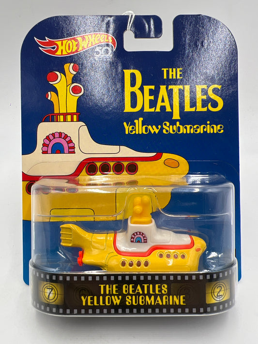 Hot Wheels Premium Retro Entertainment The Beatles Yellow Submarine