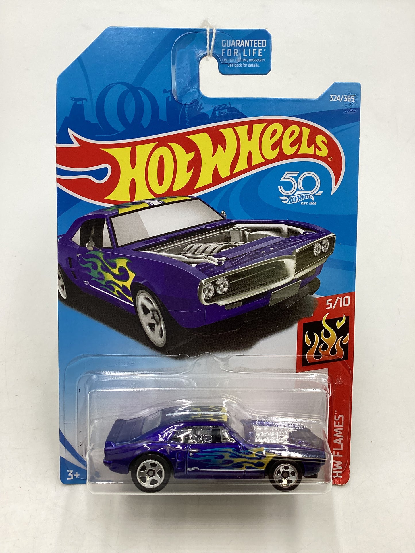 Hot Wheels 2018 Custom 67 Pontiac Firebird Blue #324 36B