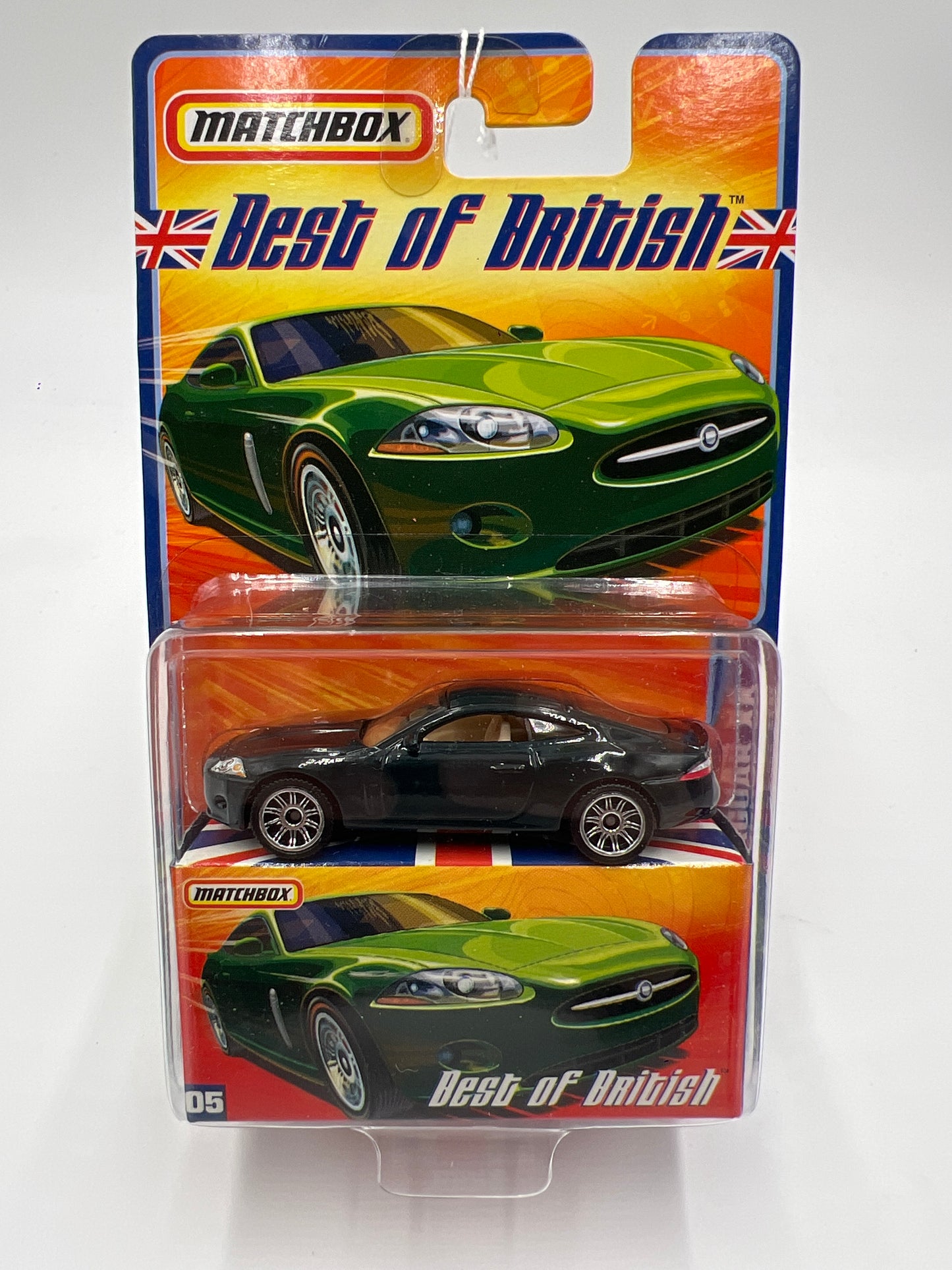 Matchbox Best Of British #5 2006 Jaguar XK Green 171D