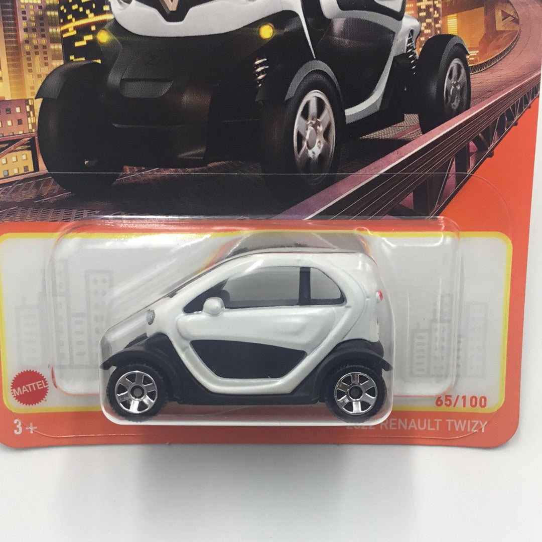 2024 matchbox #65 2022 Renault Twizy white 61F