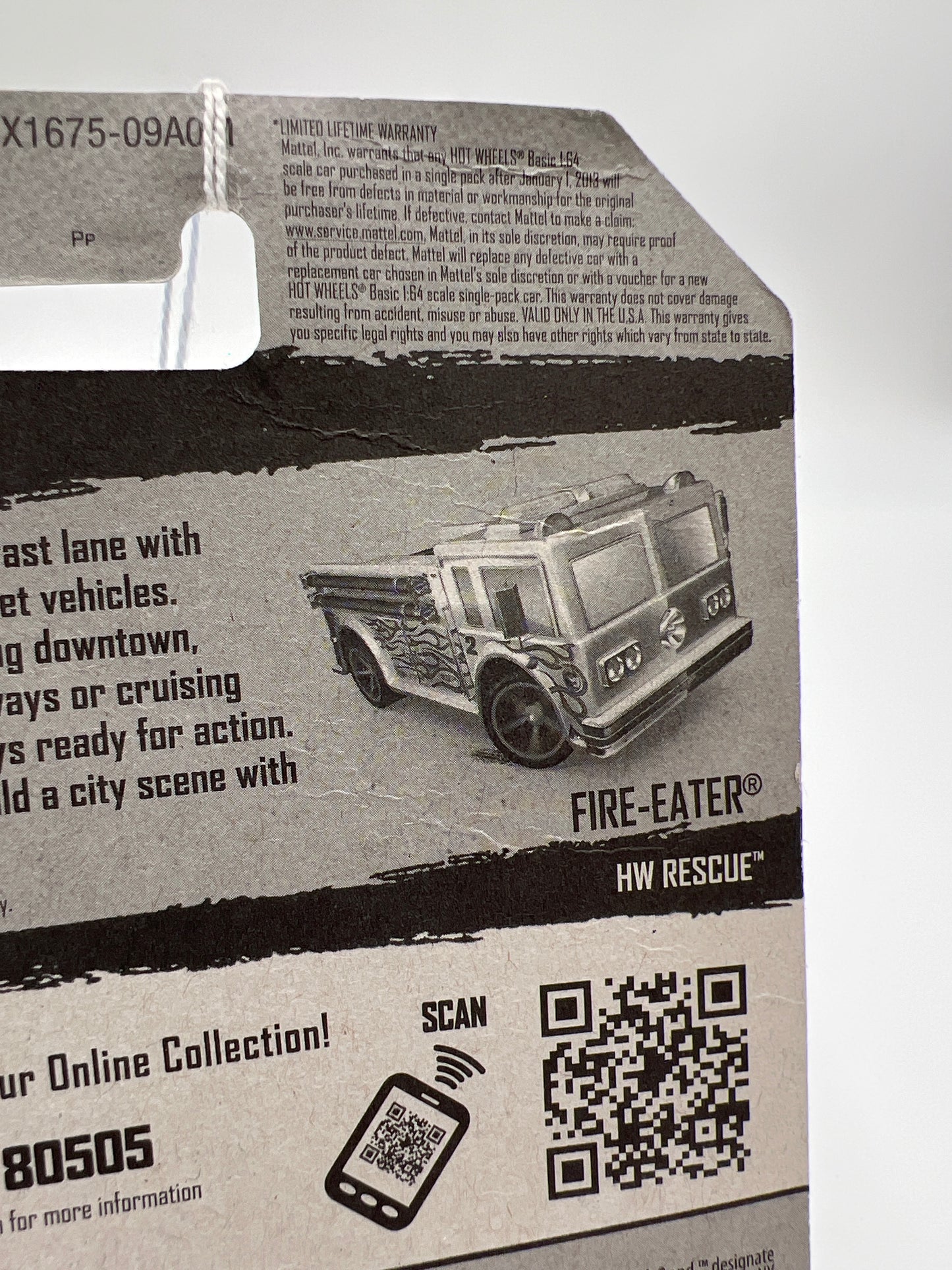 2013 Hot Wheels Treasure Hunt #19 Fire Eater White