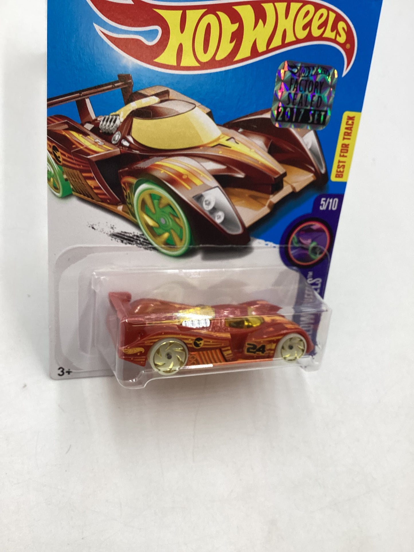 2017 Hot wheels Treasure Hunt Factory Sealed 24 Ours Orange 276D