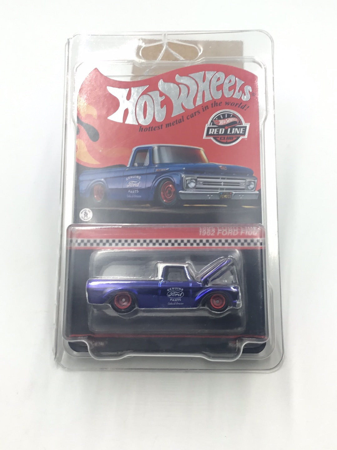 Hot wheels redline club 1962 Ford F-100 4058/30000 with protector