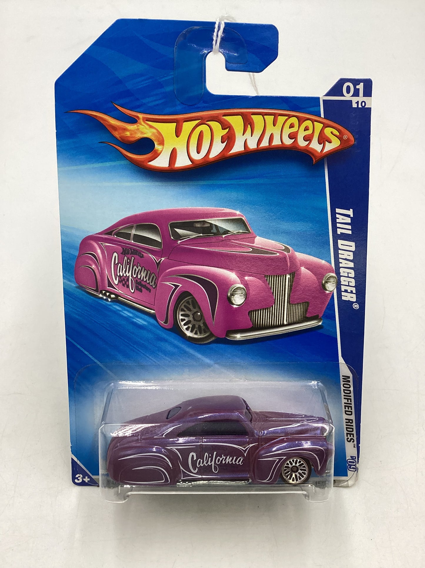 2009 Hot Wheels #157 Tail Dragger Purple 56E