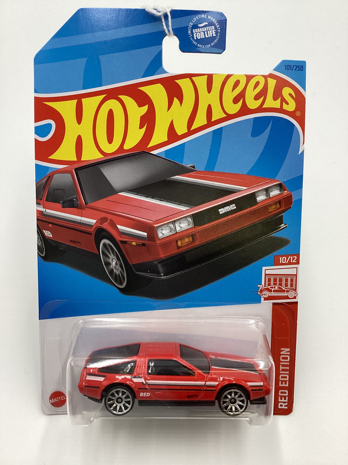 2023 Hot Wheels #101 DMC Delorean Red Edition