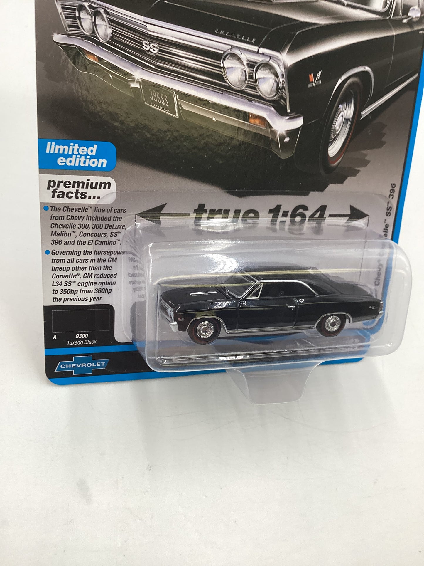 Auto World Vintage Muscle Release 4 Version A 1967 Chevy Chevelle SS 396 Black 183G