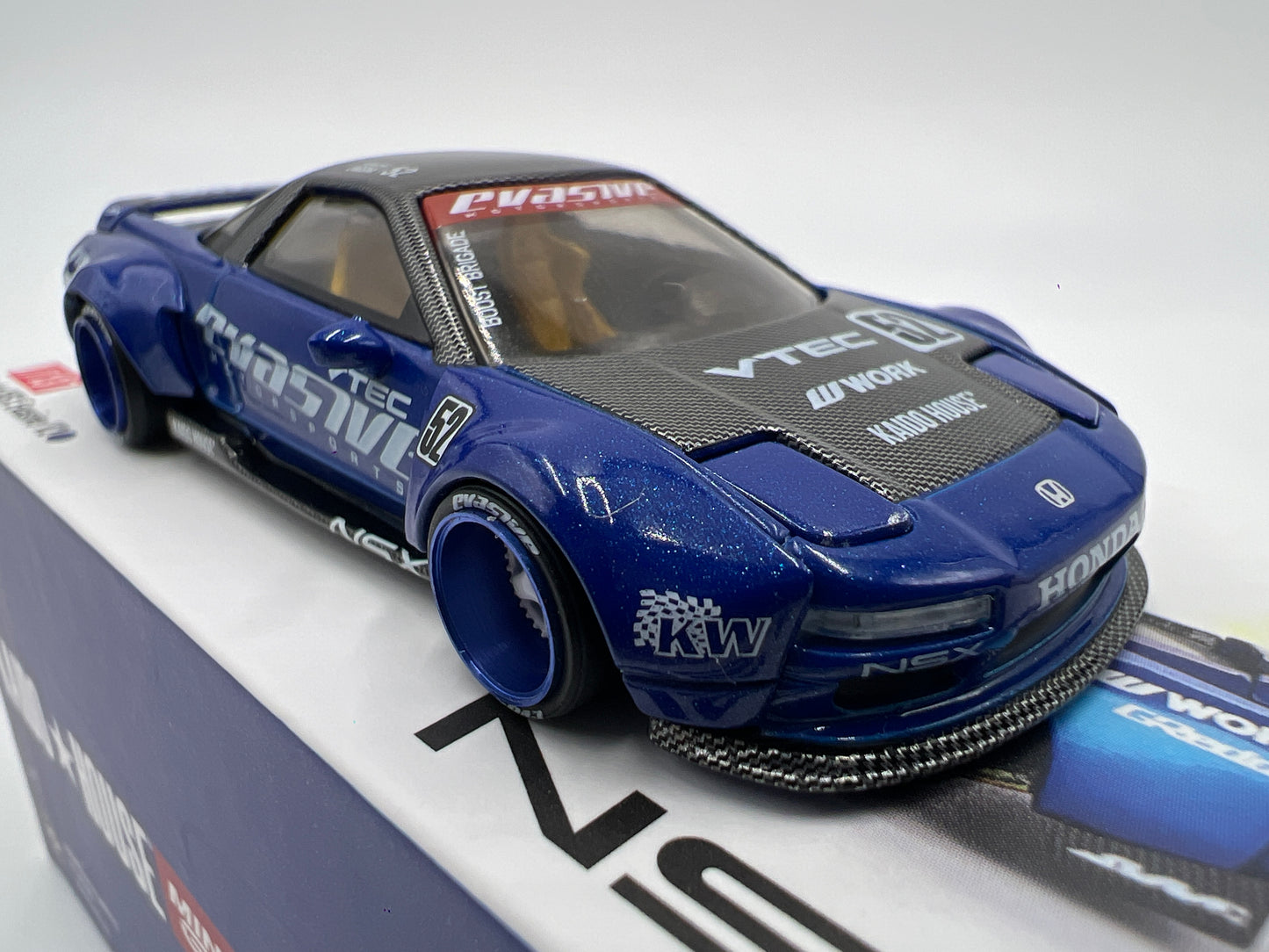 Mini GT x Kaido House #137 Honda NSX Evasive V2 Blue