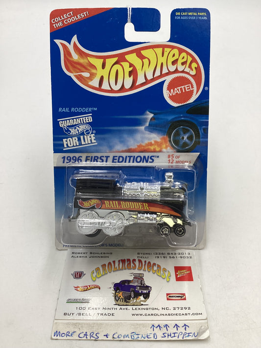 1996 Hot Wheels First Editions Series 5/12 Rail Rodder 67F