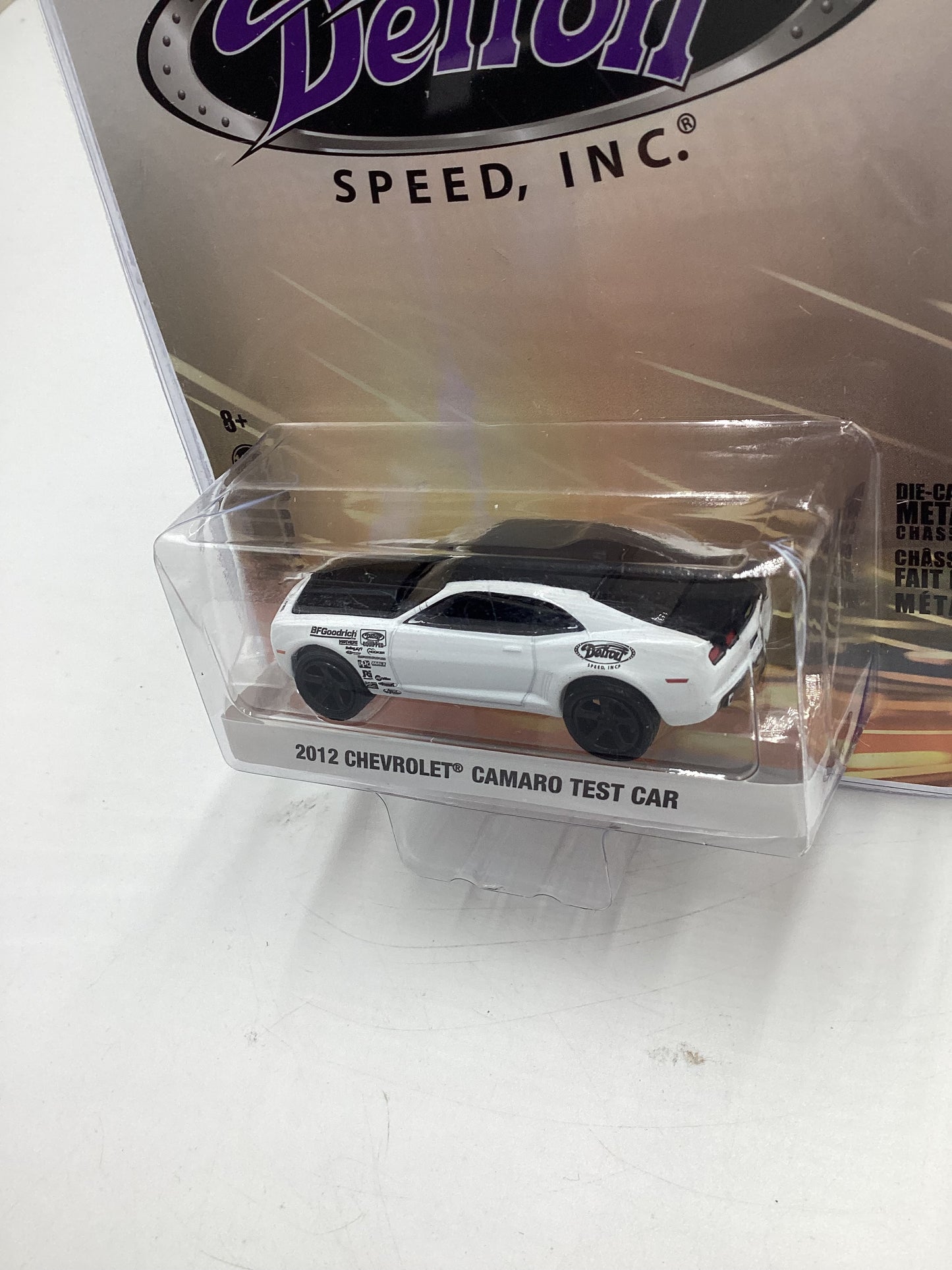 Greenlight GL Detroit Speed Series 2 2012 Chevrolet Camaro Test Car White 180F