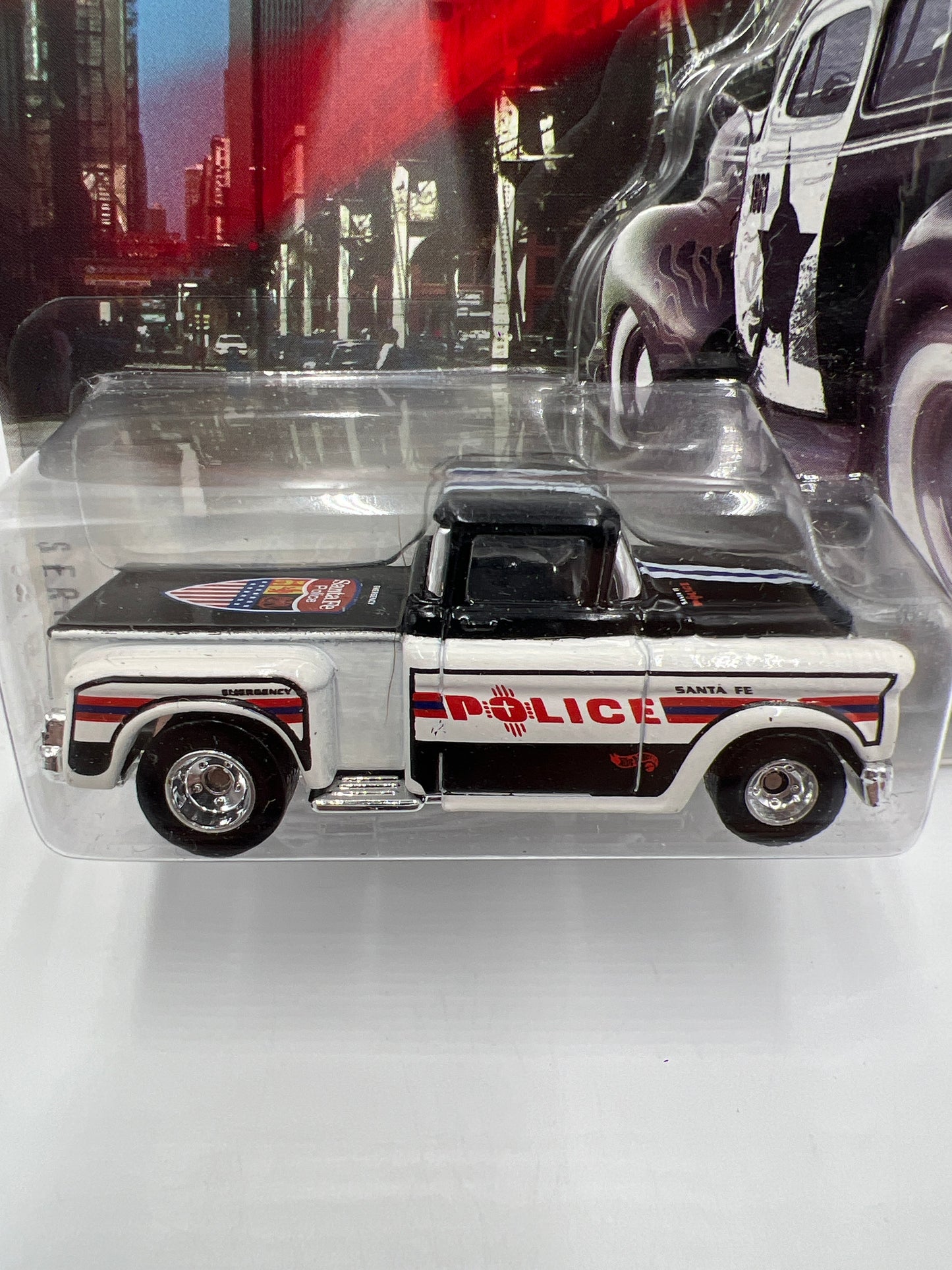 Hot Wheels Cop Rods Series 2 Santa Fe NM 56 Flashsider W/Real Riders SR