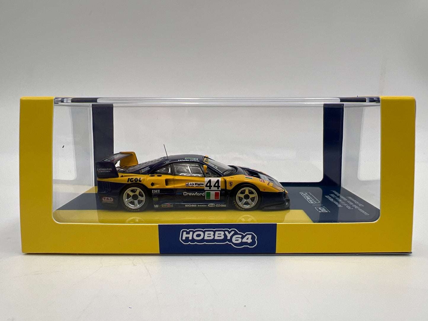 Tarmac Works x IXO Models Ferrari F40 GTE 24h Of Le Mans 1996