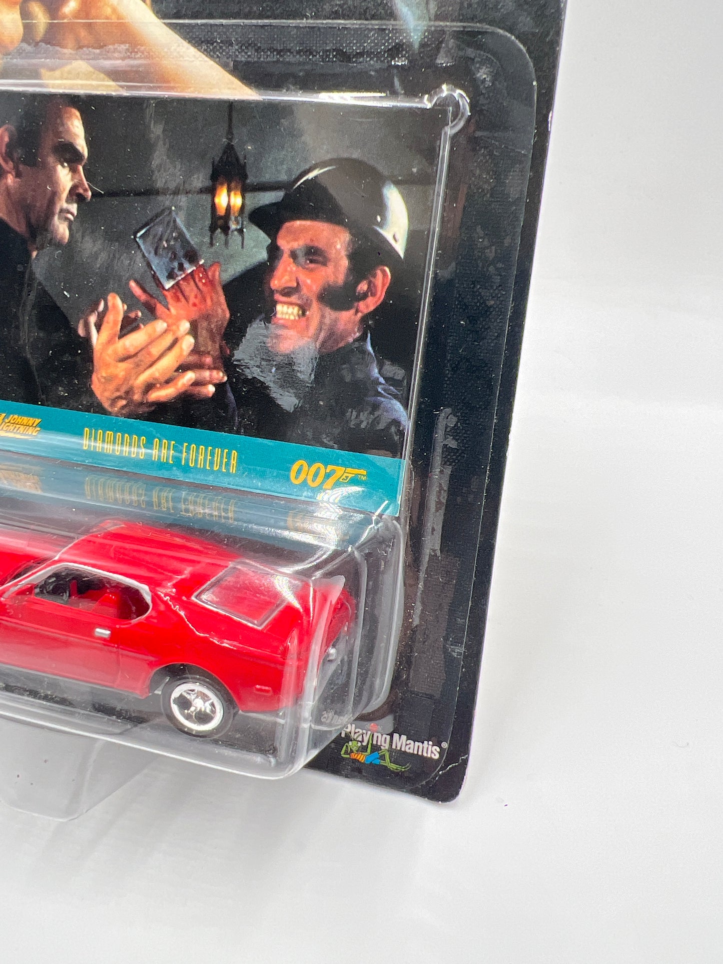 Johnny Lightning James Bond 007 Diamonds Are Forever 1973 Ford Mustang Red 218F