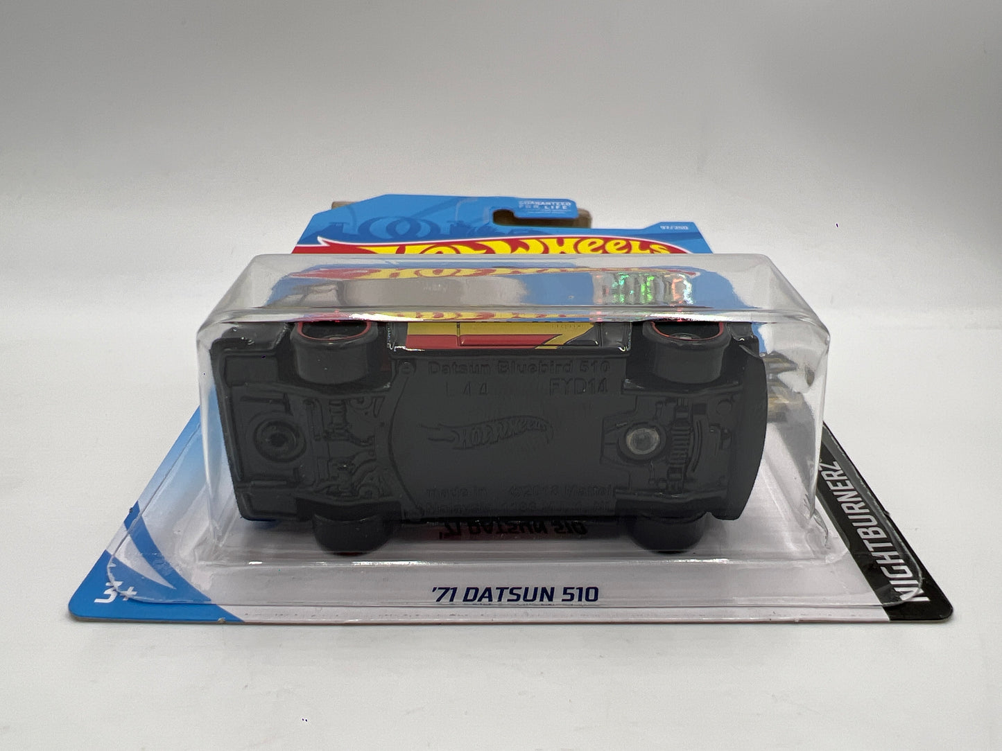 2019 Hot Wheels Factory Sealed Kmart Exclusive #97 71 Datsun 510 Momo Black W/Protector