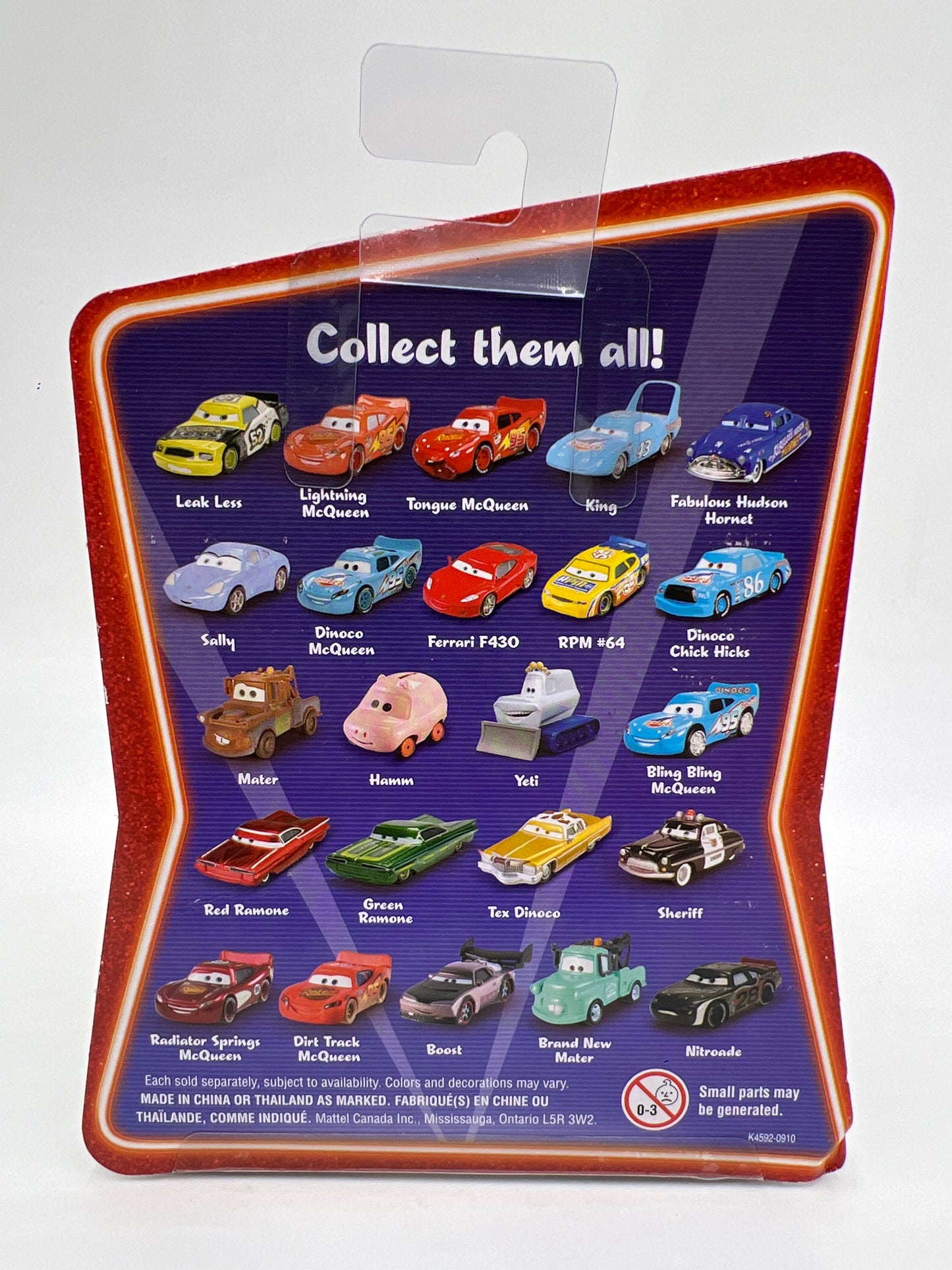 Disney Pixar Cars Supercharged Ferrari F430 no hang tag 138i