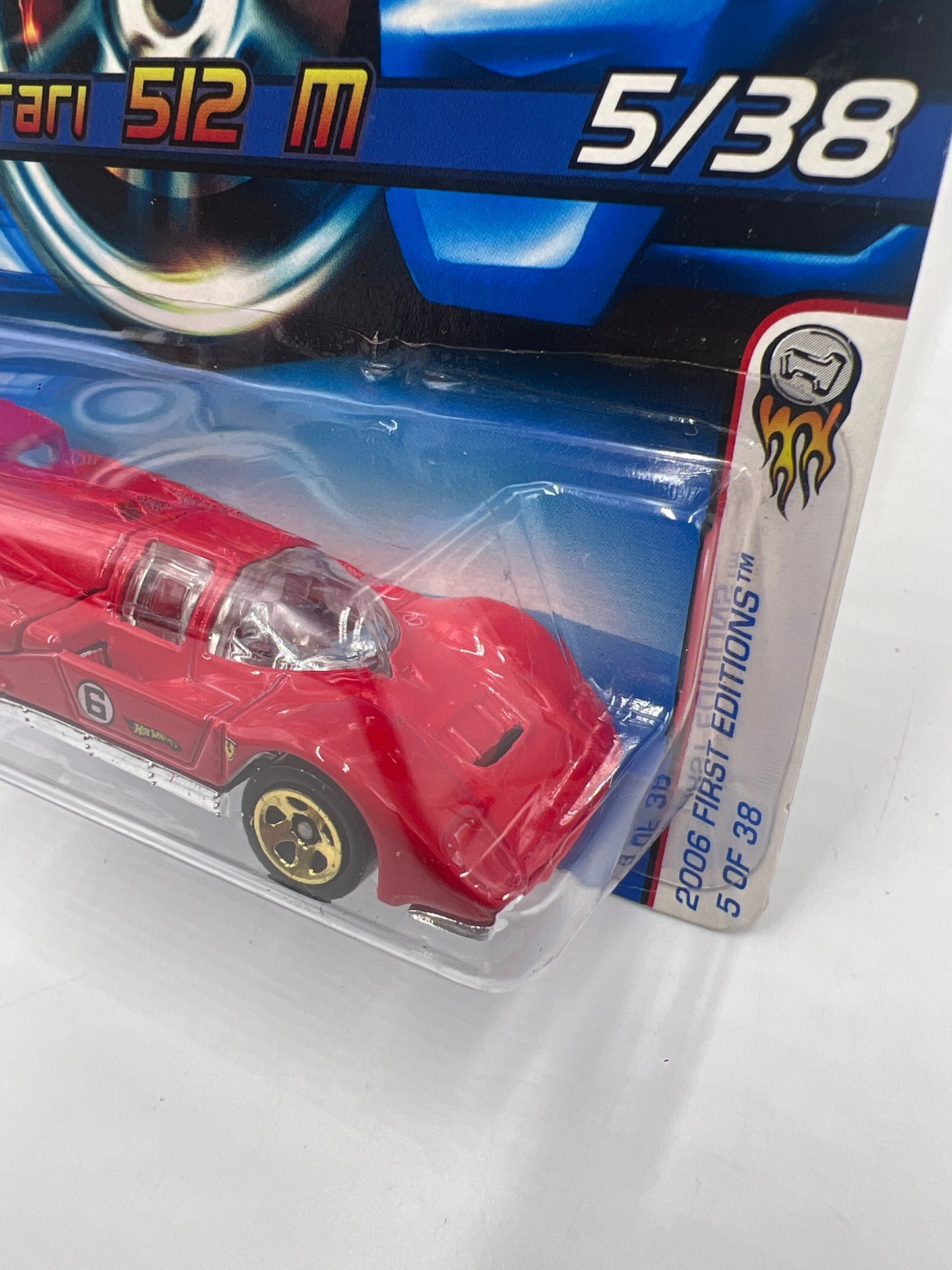 2006 Hot Wheels First Editions #005 Ferrari 512 M Red