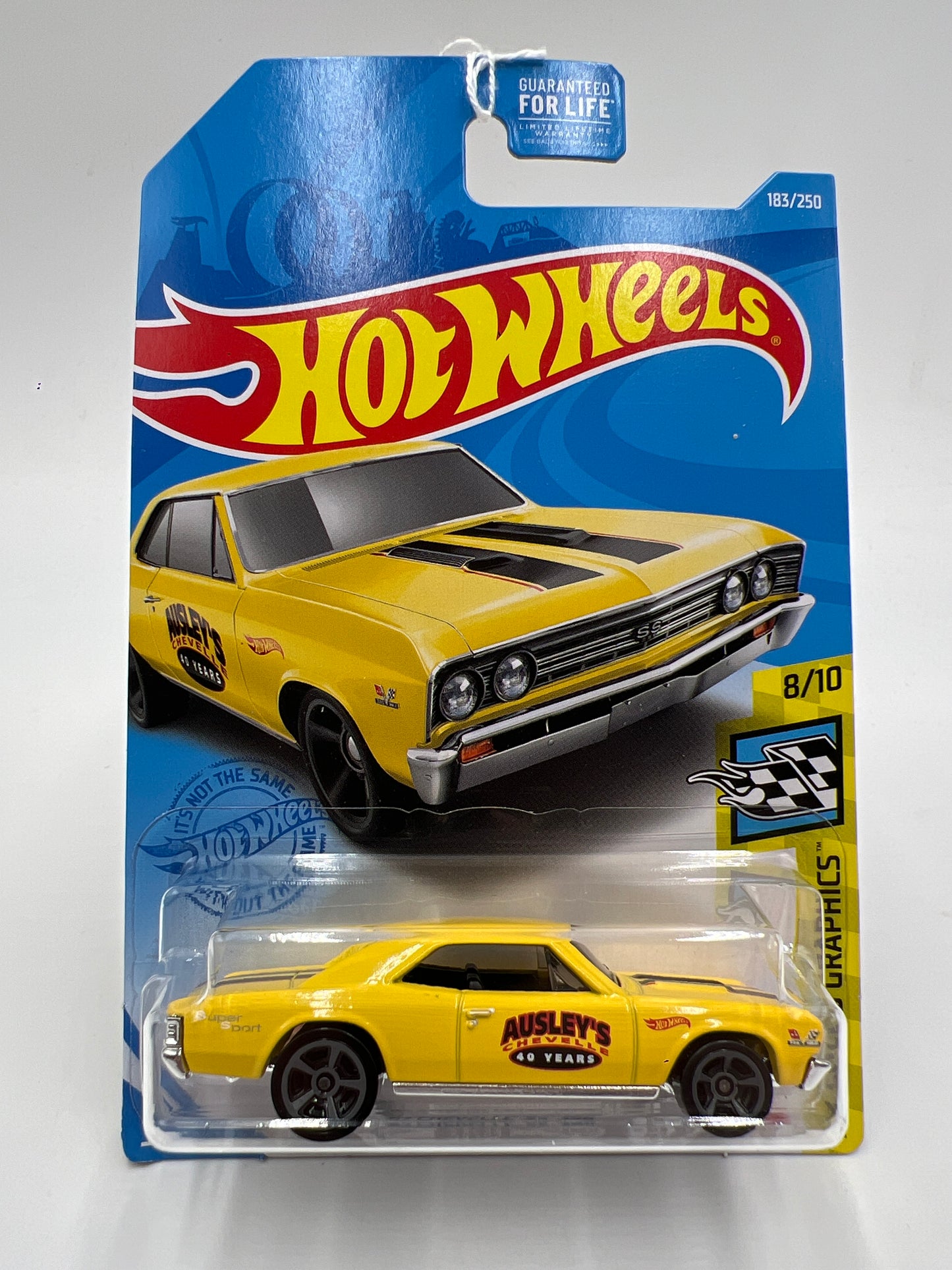 2021 Hot Wheels HW Speed Graphics #183 67 Chevelle SS 396 Yellow 3D