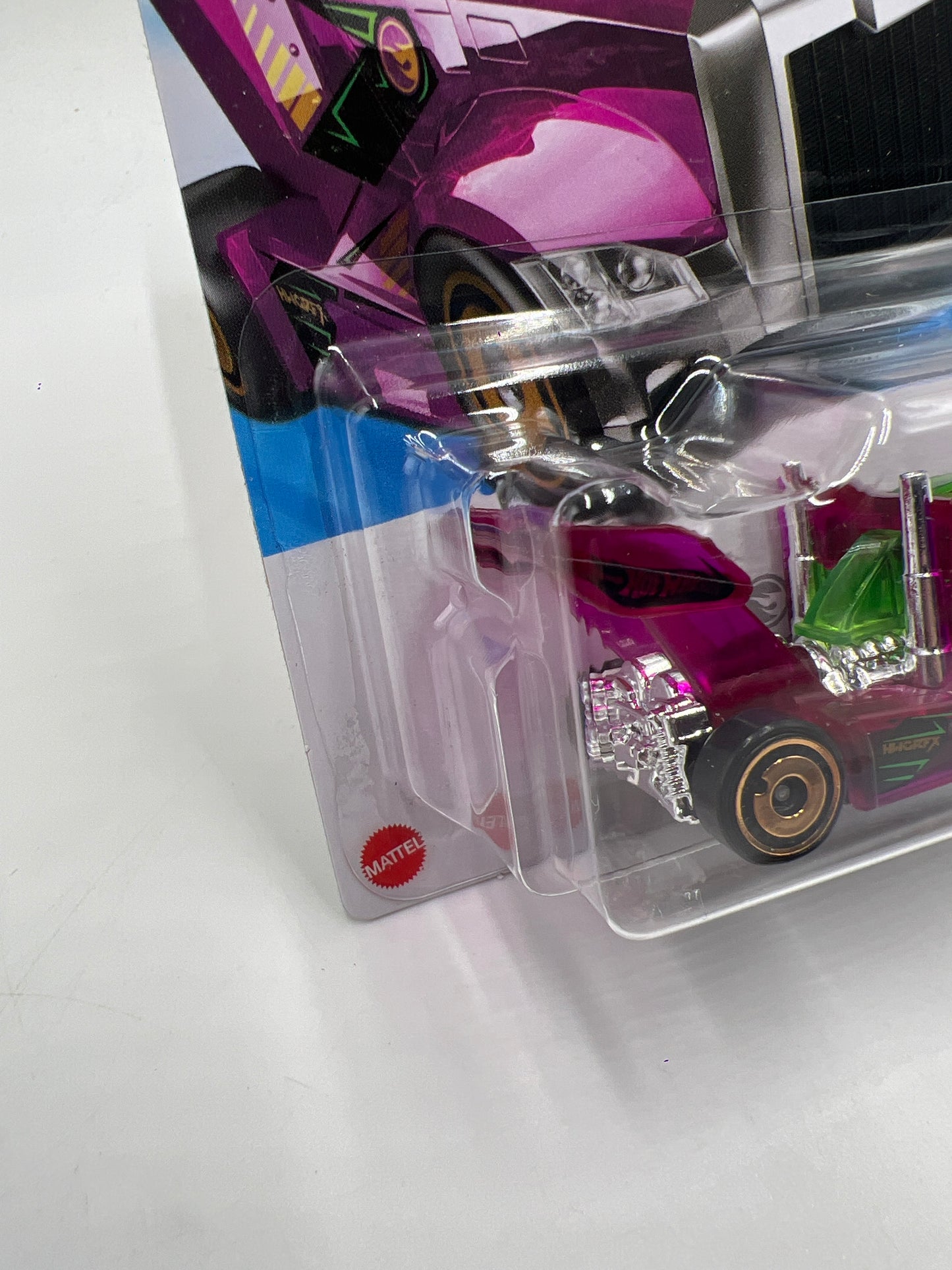 2025 Hot Wheels E Case Treasure Hunt #110 Rig Storm Purple 274G