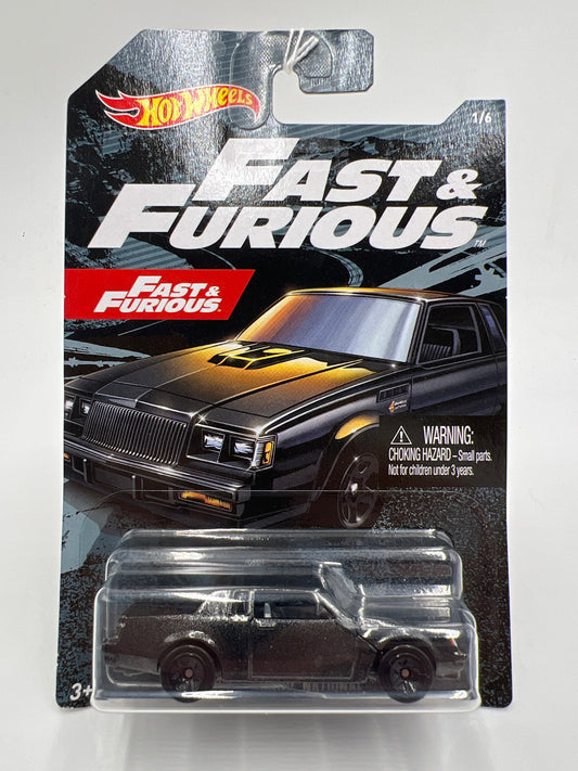 Hot Wheels Fast and Furious #1 Buick Grand National Black 73F