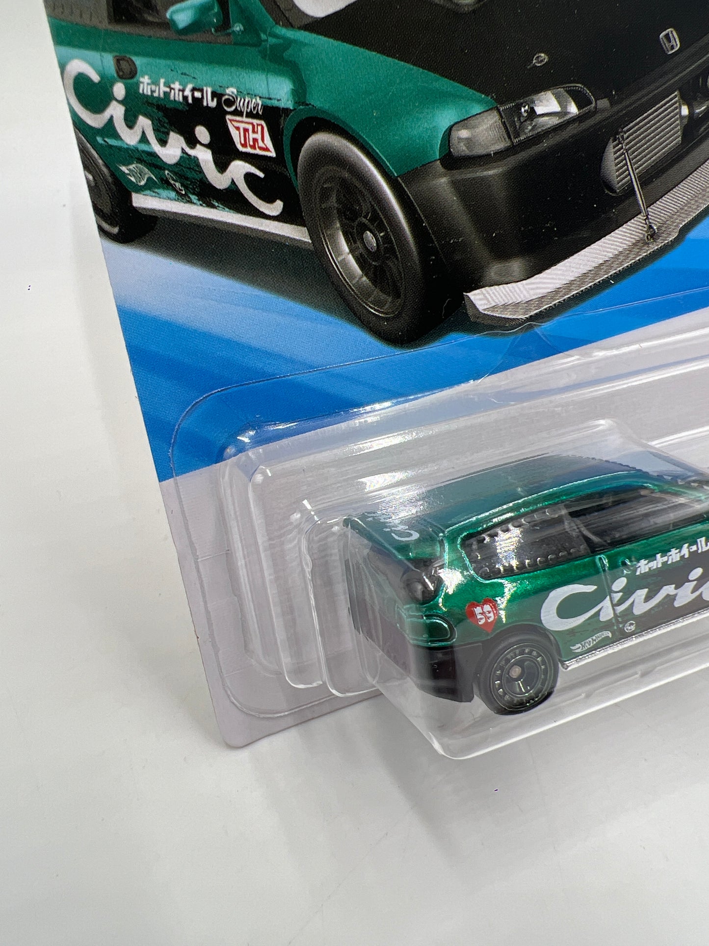 2026 Hot Wheels F Case Super Treasure Hunt #159 Honda Civic Custom W/Protector
