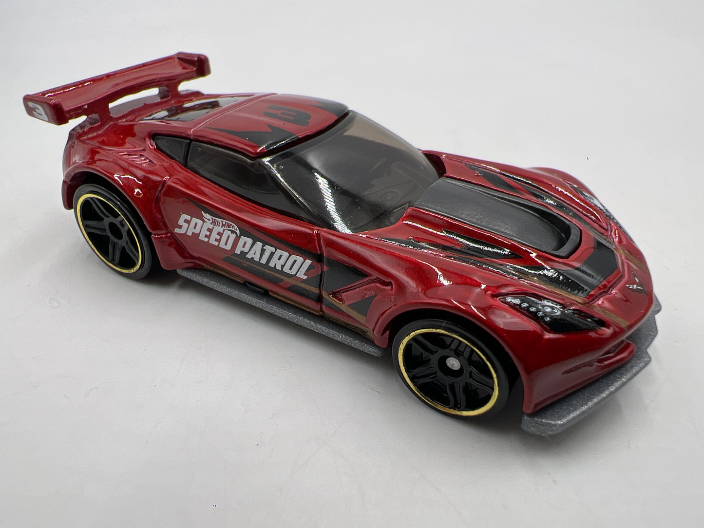 2020 Hot Wheels Mystery Models Series 3 #3 Chase Corvette C7.R Red