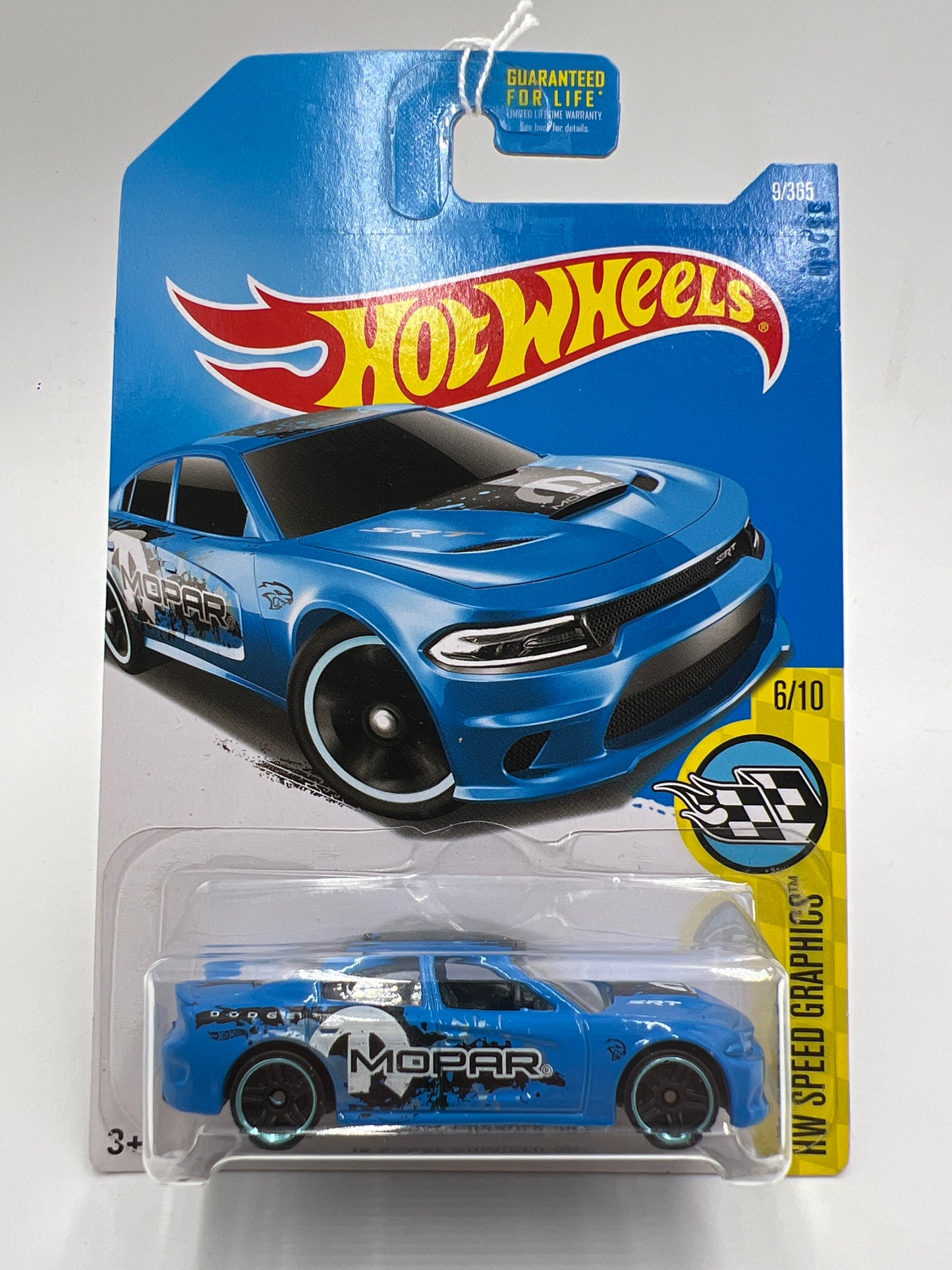 2017 Hot Wheels Speed Graphics #9 15 Dodge Charger SRT Blue 56E