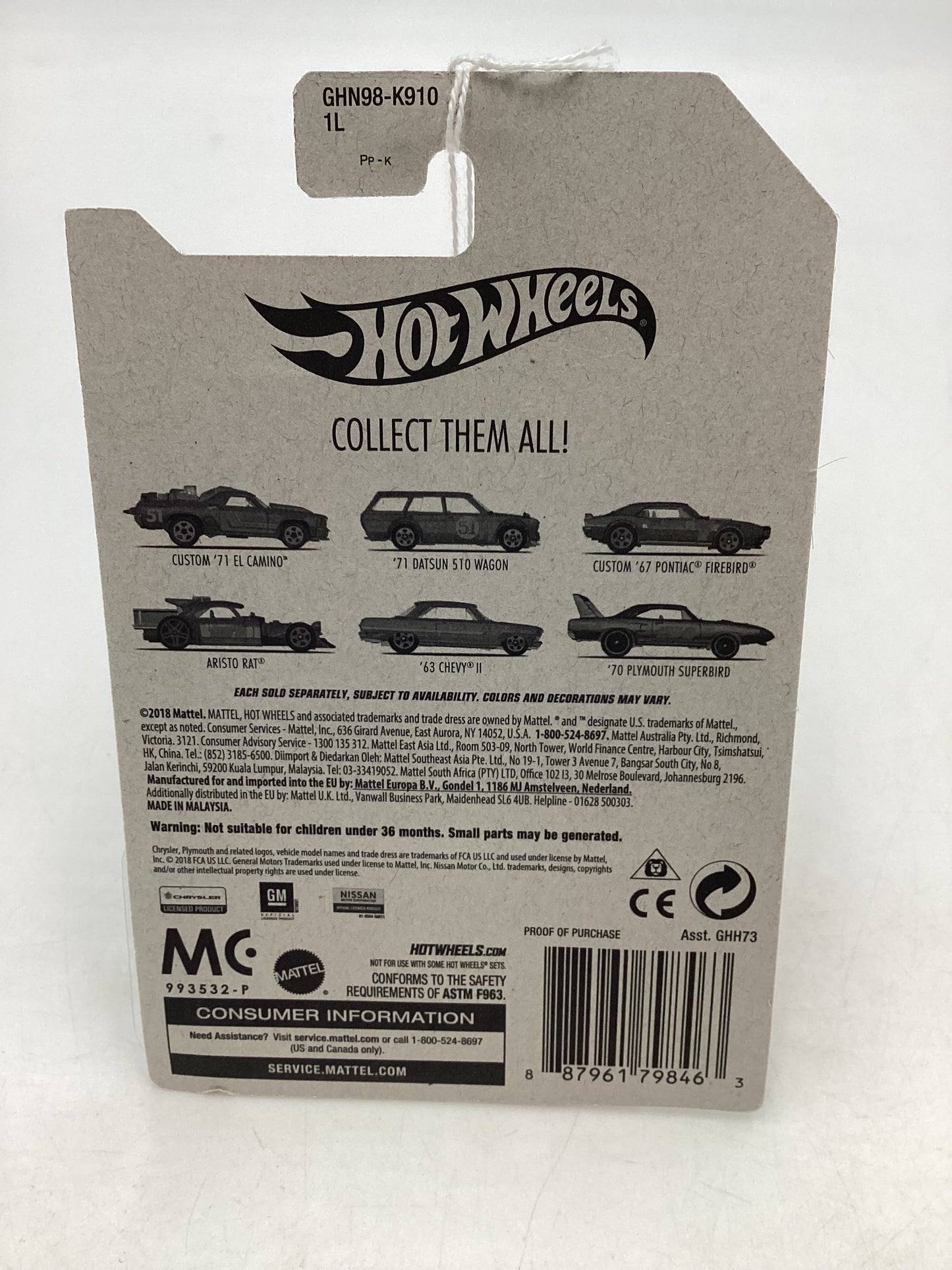 Hot Wheels 51 Anniversary Gotta Go Chase