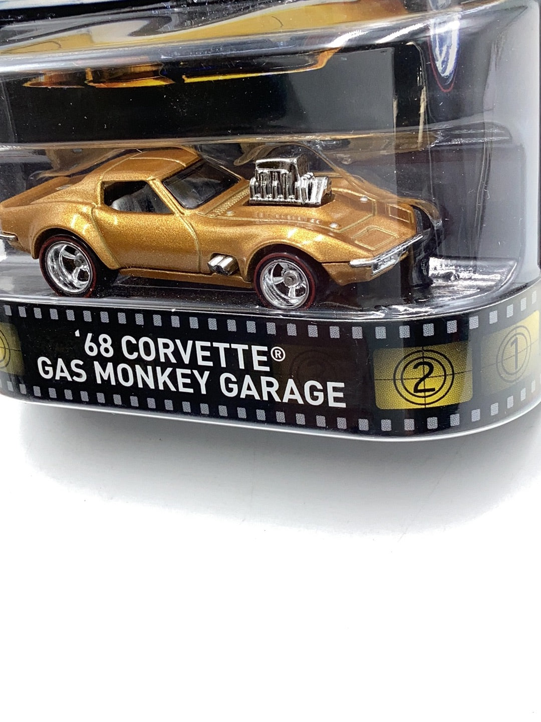 2021 Hot wheels retro entertainment gas monkey garage 68 Corvette 263F