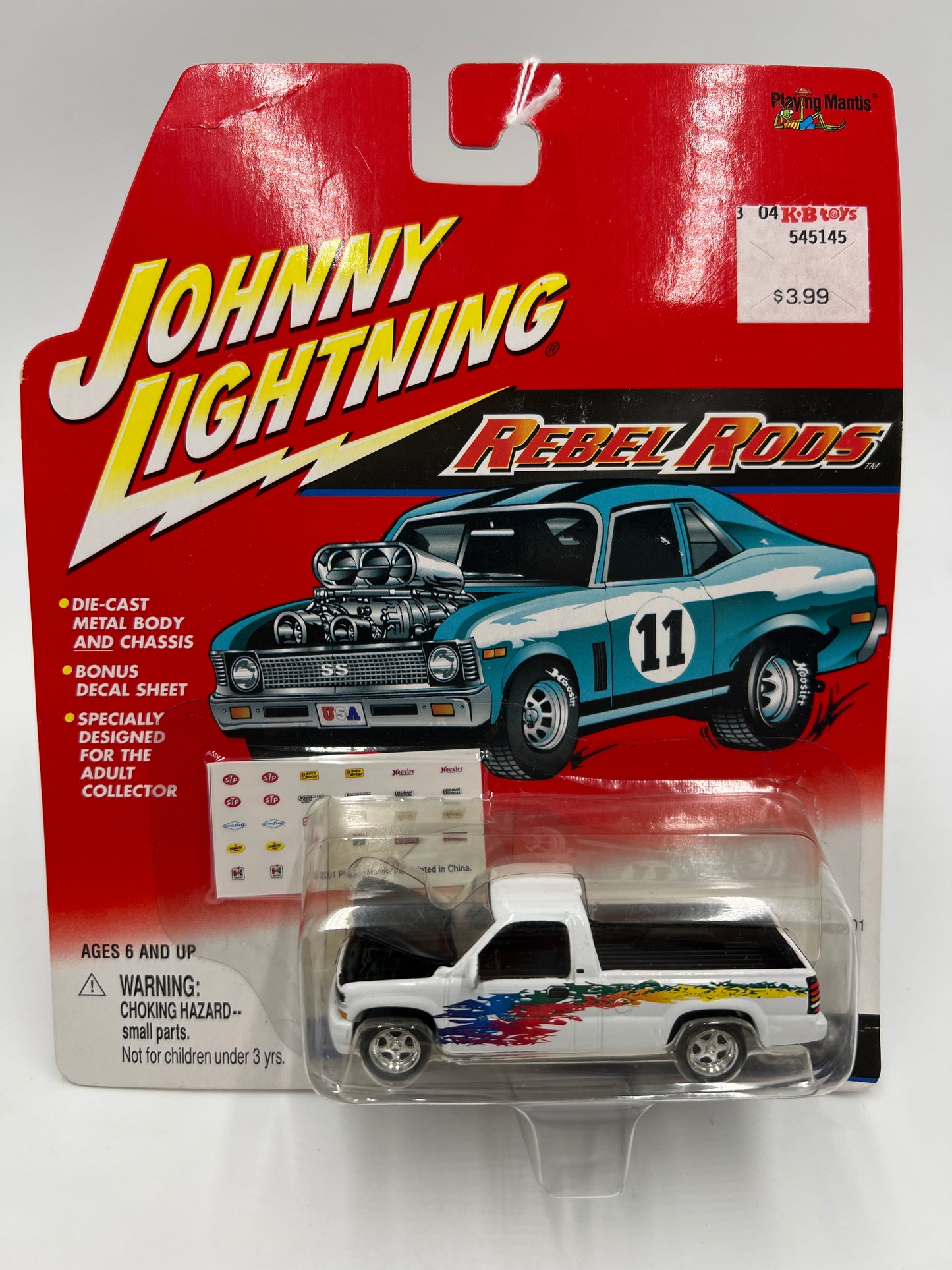Johnny Lightning Rebel Rods 2000 Chevy Silverado 228B