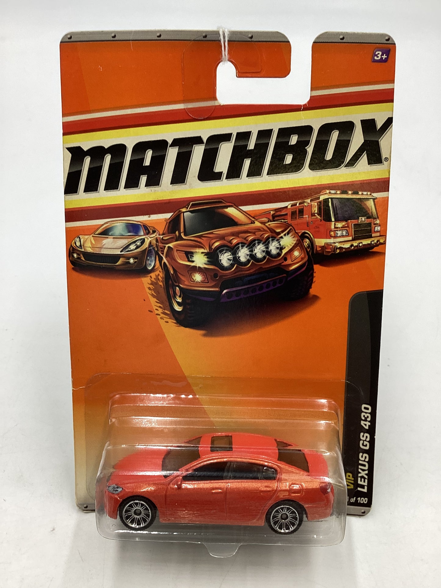 Matchbox VIP #34 Lexus GS 430 Orange 207D