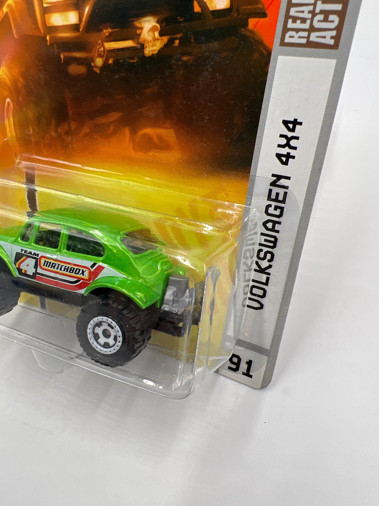 Matchbox All Terrain #91 Volkswagen 4x4 Green 209H