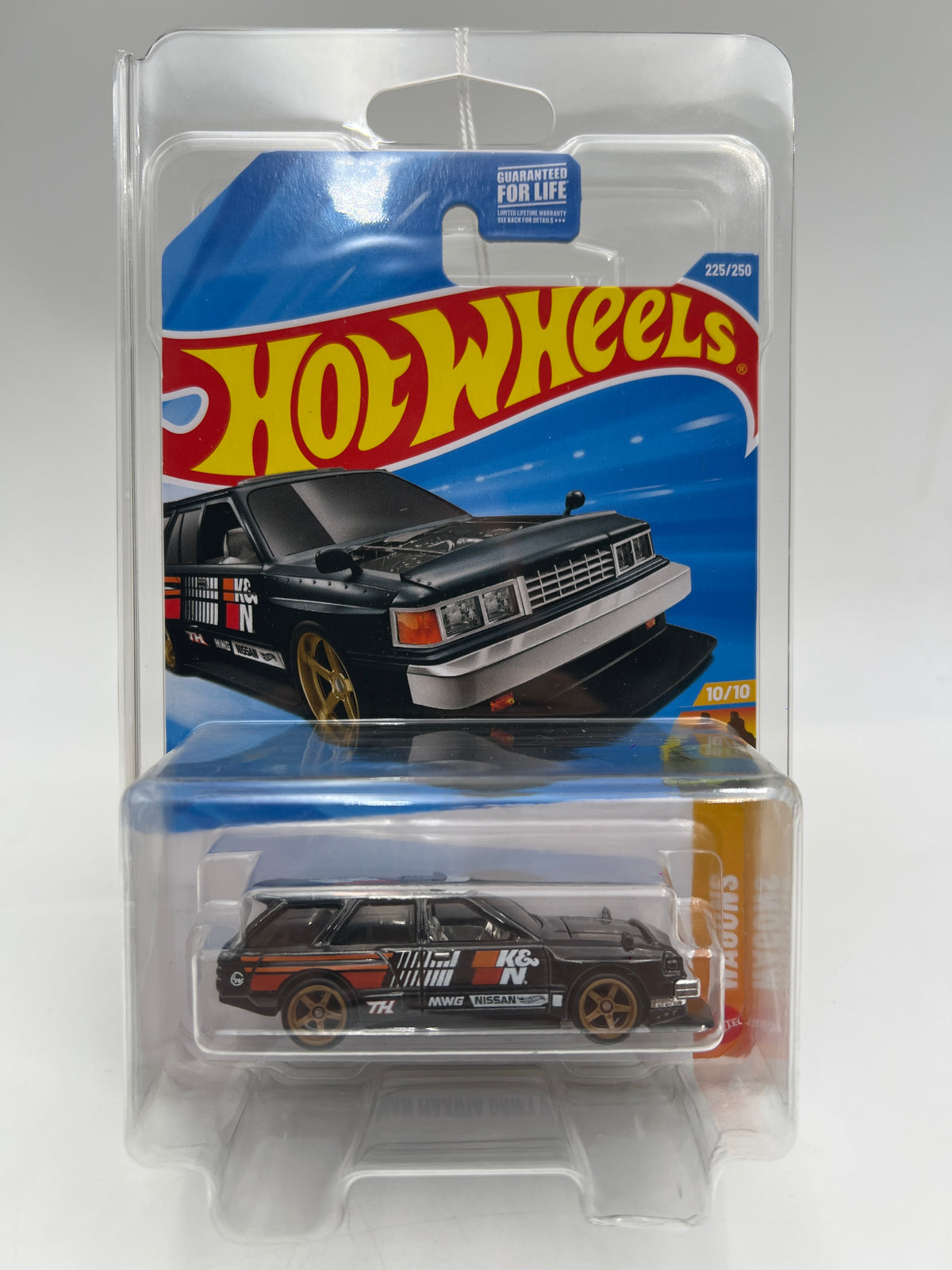 2026 Hot Wheels Super Treasure Hunt #225 Nissan Maxima Drift Car Black K&N W/Protector