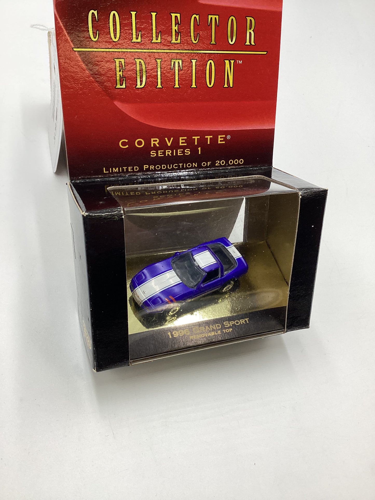 Micro Machines Collectors Edition Corvette Series 1 1996 Grand Sport Blue 1/20000 74E