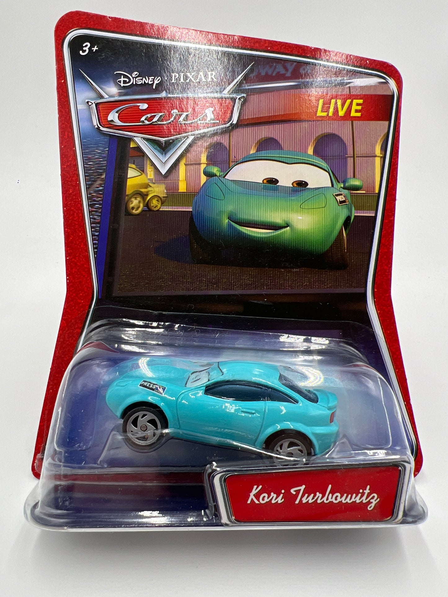 Disney Pixar Cars Live Kori Turbowitz Light Blue 139H