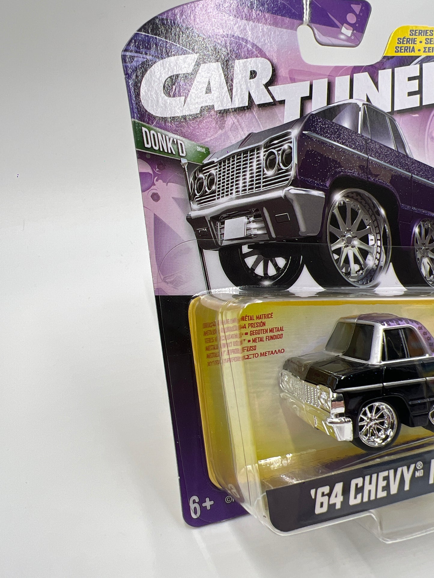 2025 MGA Car Tuned Series 3 #5 64 Chevy Impala Black/Purple 179E