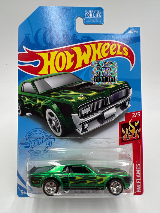 2021 Hot Wheels Super Treasure Hunt Factory Sealed #207 68 Mercury Cougar Green W/Protector