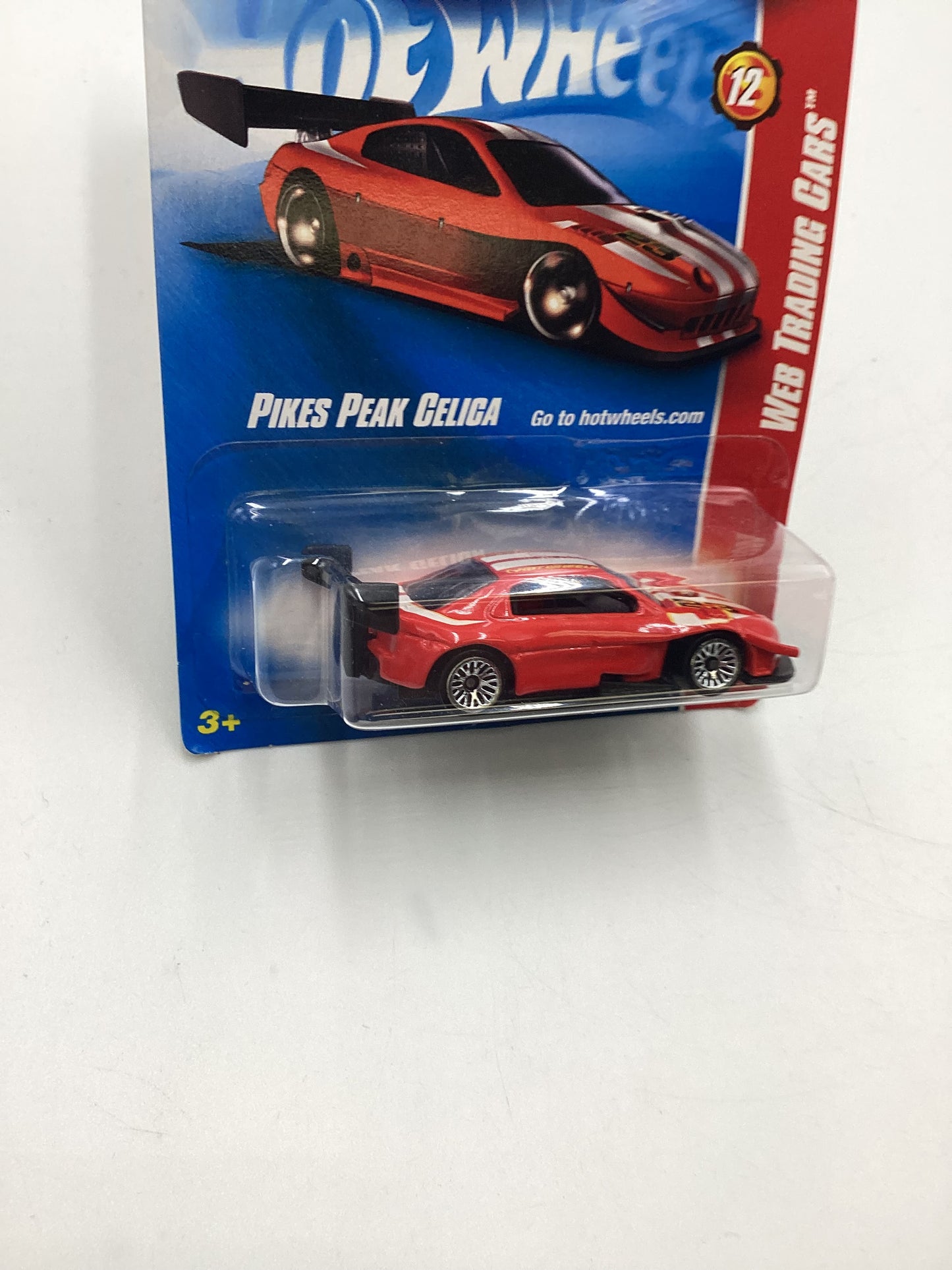 2008 Hot Wheels Web Trading Cars #88 Pikes Pike Celica Red 61A