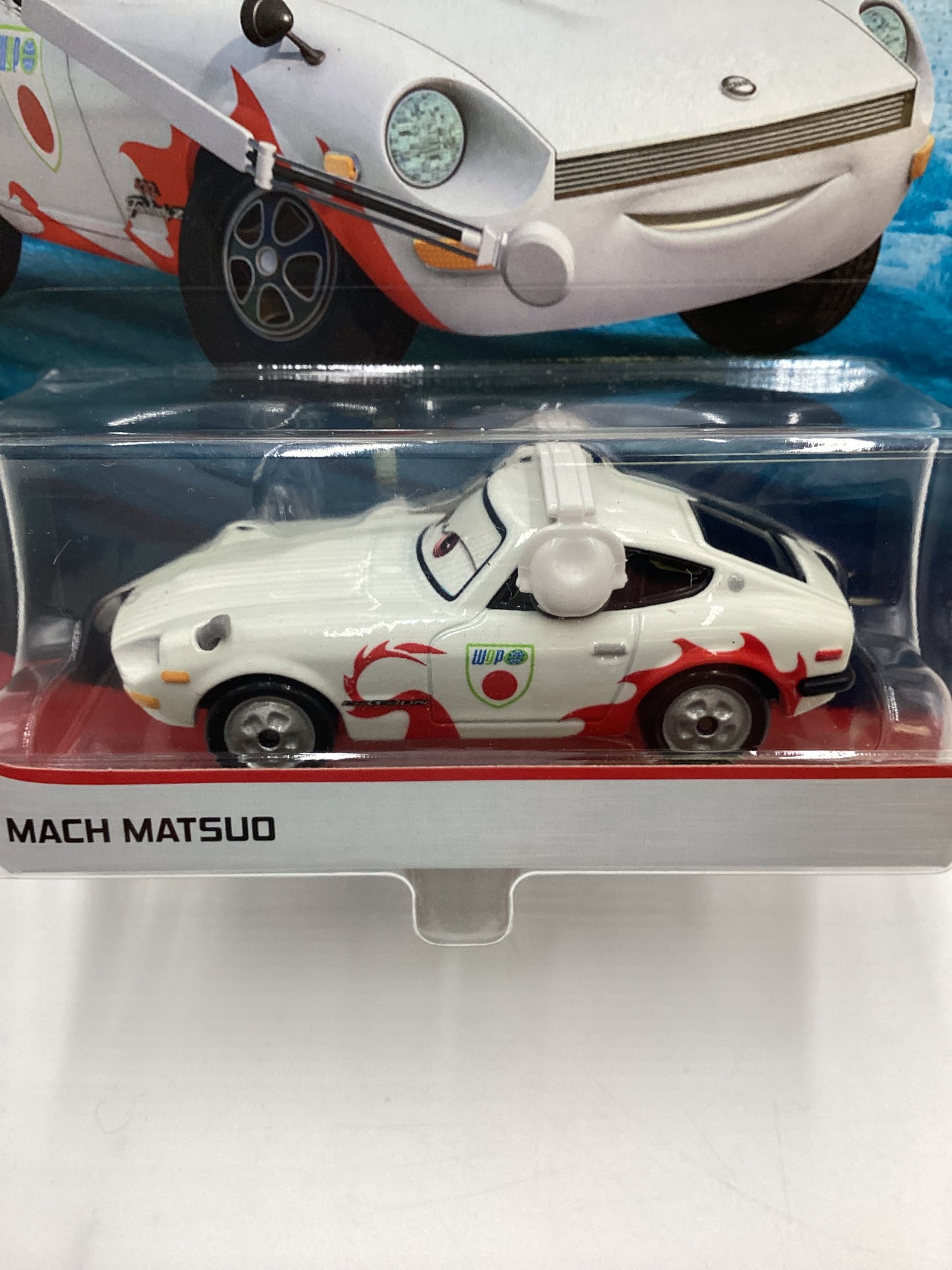 Disney Pixar Cars Mach Matsuo White