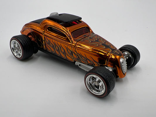 2006 Hot Wheels 1/64 Treasure Hunt Real Riders Sooo Fast Orange Loose